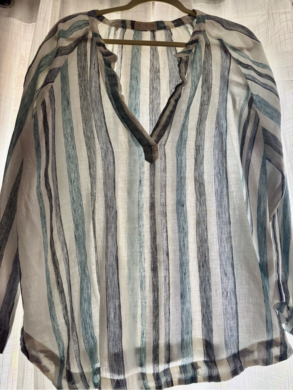 CP Shades Striped Linen Shirt